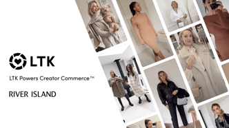 LTK River Island campaign content