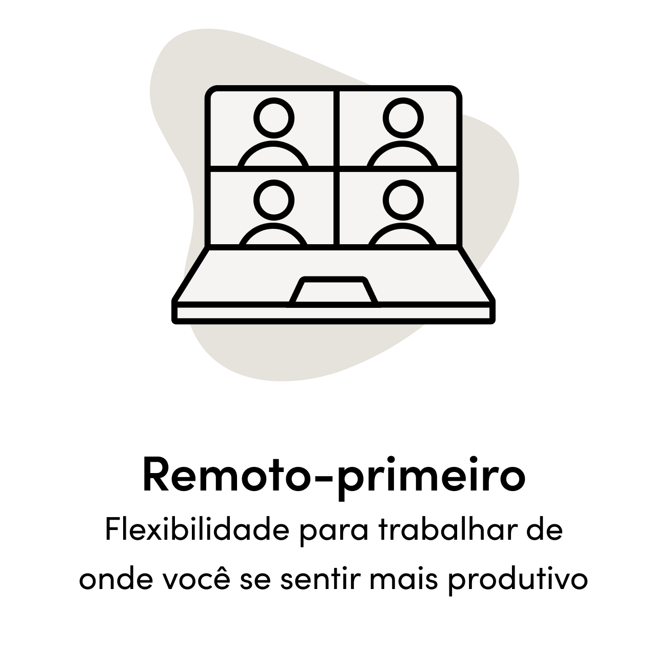 Remoto-primeiro flexibilidade para trabalhar de onde você se sentir mais produtivo 